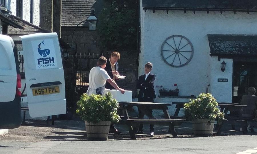 The Weary Friar Inn Pillaton Exterior foto